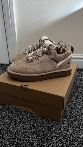 Ugg lowmel beige - beige, lace-up