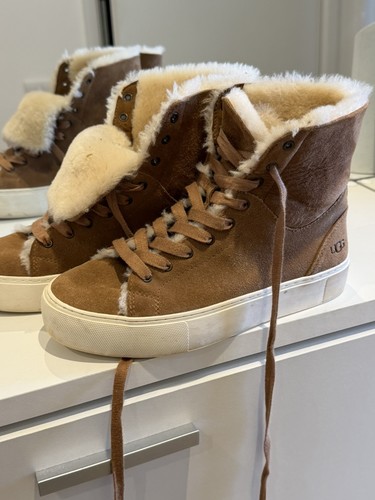 Genuine ugg suede wedge winter - suede,