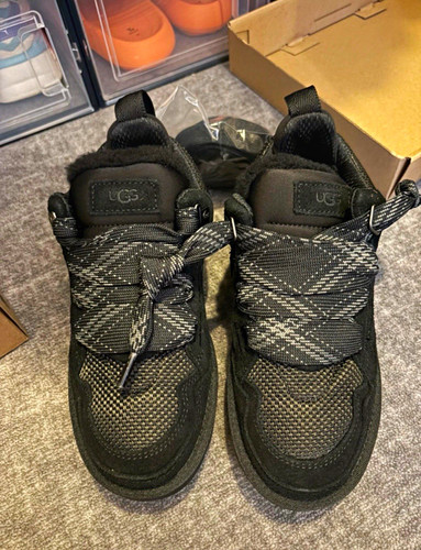 Ugg black unisex lace - unisex, low