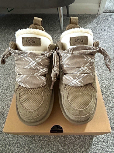 Ugg lowmel taupe suede faux - ugg,