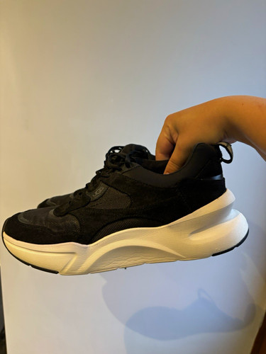 Ugg black white low - black/white, top