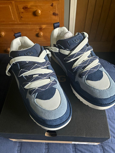 Ugg lowmel blue white low - lowmel,