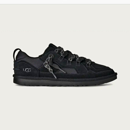 Ugg black minimel suede - black,