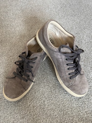 Ugg grey suede - suede, slippers