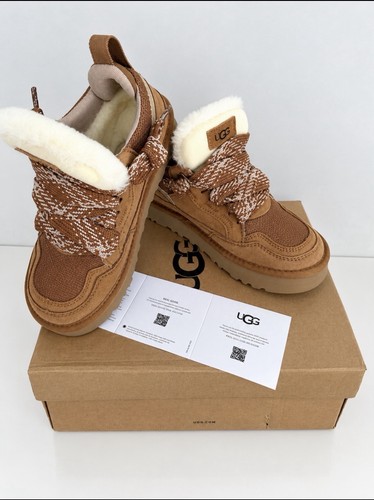 Brown ugg lace - brown, lace-up