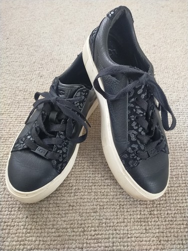 Ugg black leopard trainers - ugg,
